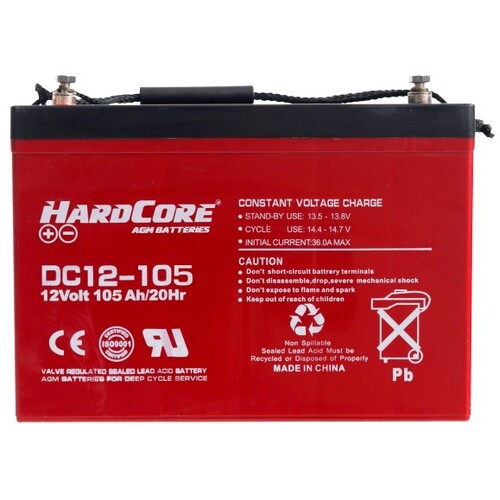 Battery Hard Core DC12-105