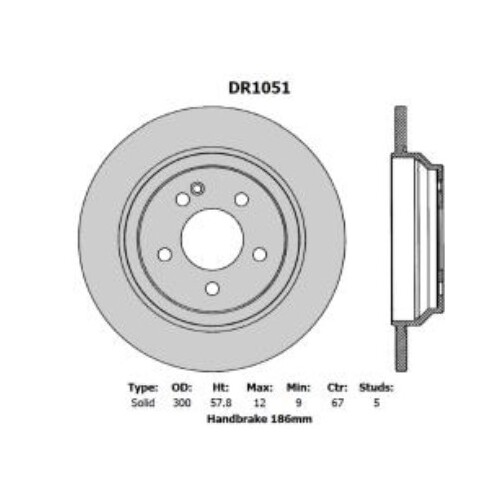 Disc Rotor - Rear Protex