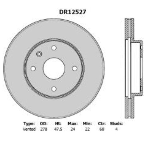 Disc Rotor - Front Protex