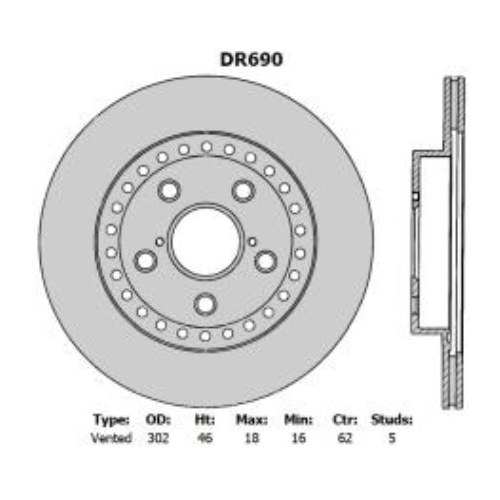 Front Disc Protex - Toyota