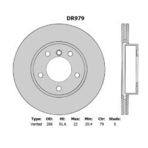 Disc Rotor - Front for BMW