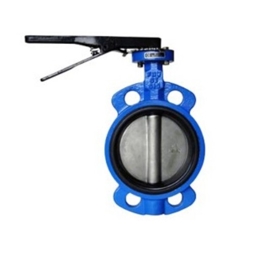 Butterfly Valve Wafer Type 100 Mm C/W Double Acting Actuator