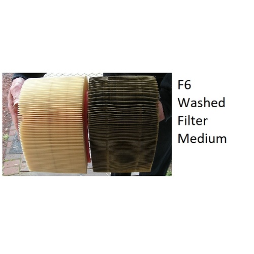 F6 Washed Filter Medium