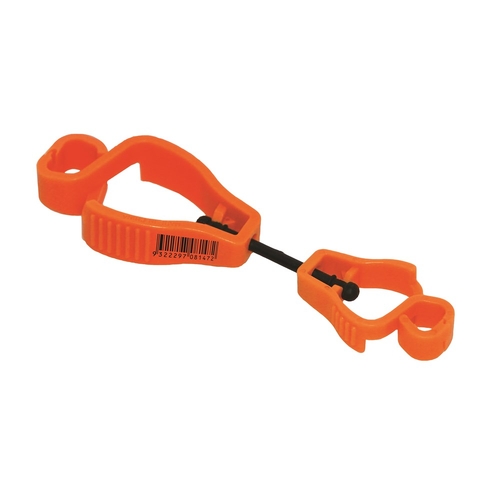 Multi-Purpose Glove Clip Fluro Orange