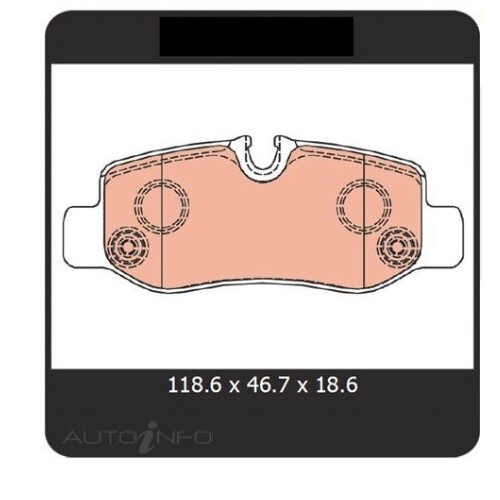 Rear Brake Pads TRW