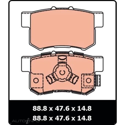 Rear Brake Pads TRW