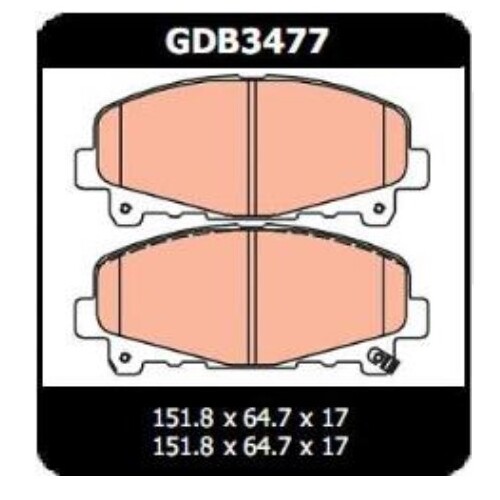 Front Brake Pads TRW