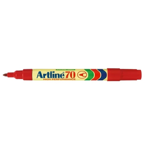 Artline 70 Permanent Marker Red