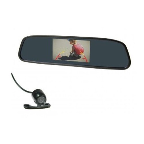 4.3" Mirror Mount Display Reverse Camera Kit