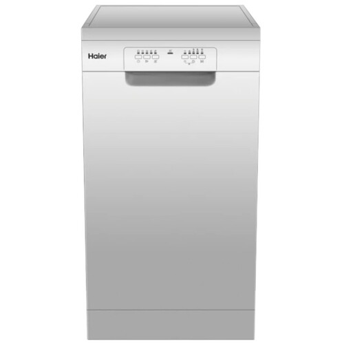 Haier 45cm Compact Freestanding Dishwasher Silver