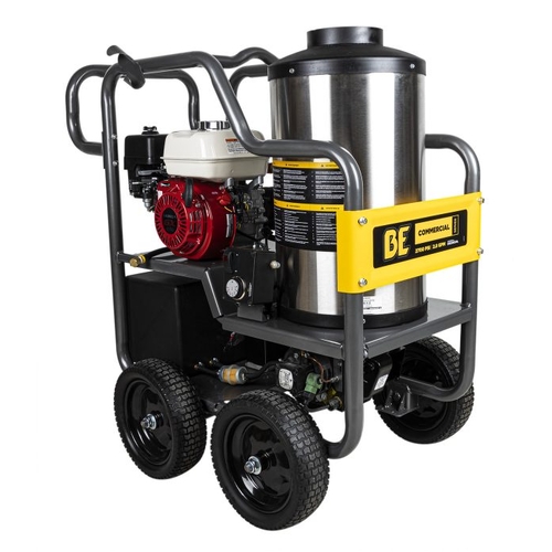 Hot Water Pressure Washer Petrol Engine Drive 2700psi