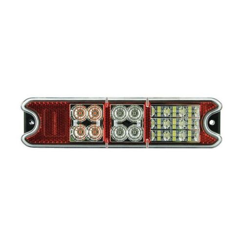 Packet 2 Led Stop/Tail/Indicator/Reverse Lamp 10-30V With Reflector Slmlne