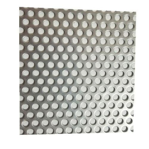 Gal Sheet 500x500 x5mm Holes 1mm Thick