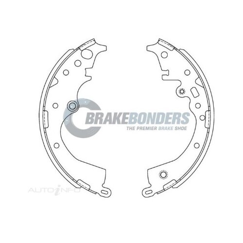 Brake Shoes - Rear