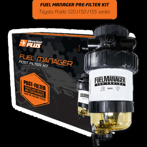 FUEL MANAGER POST-FILTER KIT TOYOTA PRADO 120 / 150 / 155