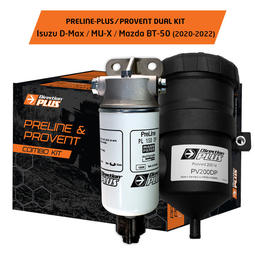 Preline-Plus / Provent Dual Kit D-Max, Mu-X / Bt-50 2020-2022