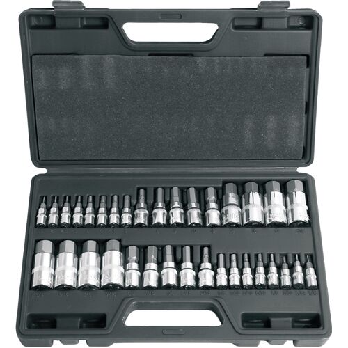 34pc Hexx Bit Master Socket Set