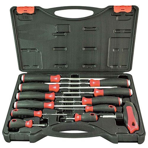 12pc Tang Through Screwdriver Set