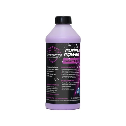 Purple Power Wash & Wax 1l