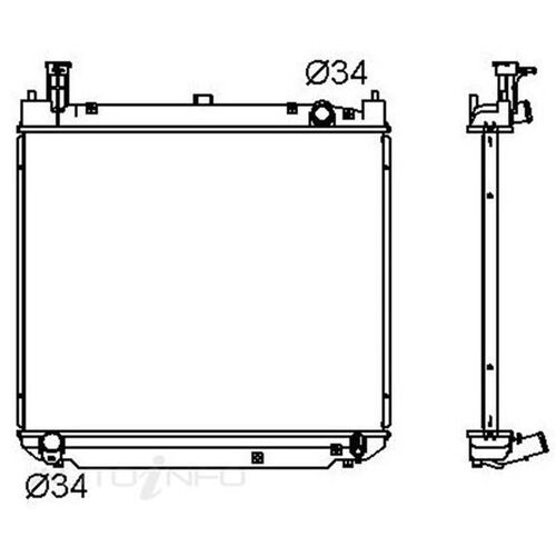 Toyota Hiace  Radiator Auto