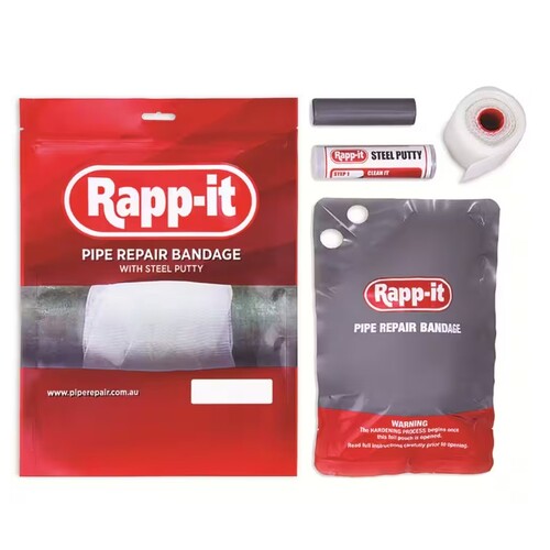 Rapp-It Pipe Repair Tape 100Mm X 3.6M