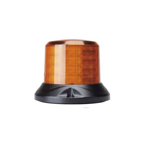 LED Beacon Revolver Mini Series 10-30V Amber Magnetic Mount 64 LEDs 15W 5 Function SAE Class 1