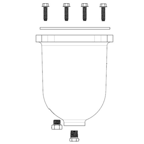 Racor 900/1000 MA Bowl Kit