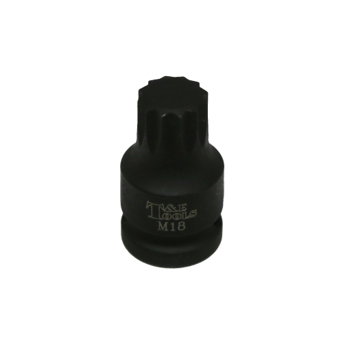 No.S8718 - M18 Multi-Spline 1/2" Drive Impact Socket