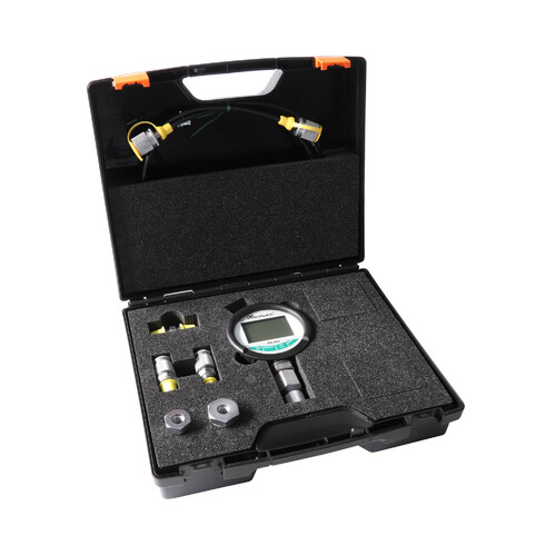 Pressure Test Kit STAUFF Test 12 with 1 Digital Pressure Gauge Range from 0 to 600 bar