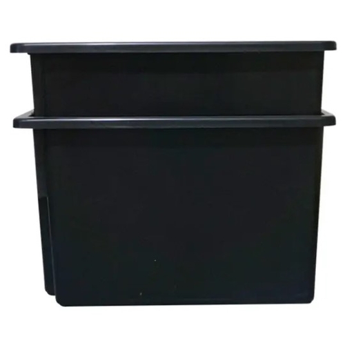 68L Recyclable Crate Black (SNR009RWCBLK)