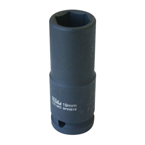 Socket Impact Deep 1/2" Dr 6Pt Metric 24Mm