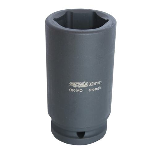 Socket Impact Deep 3/4Dr 6Pt Metric 33Mm