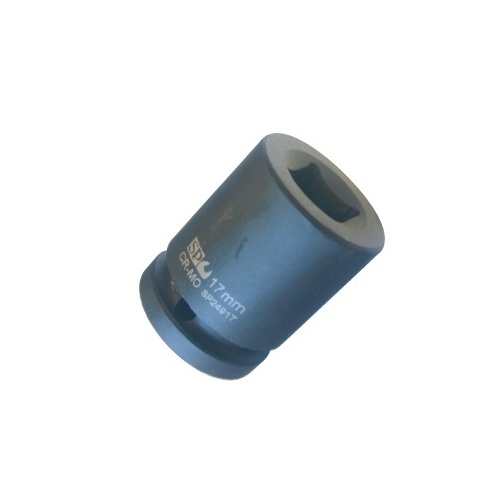 Socket Impact 3/4Dr Double Square 17mm