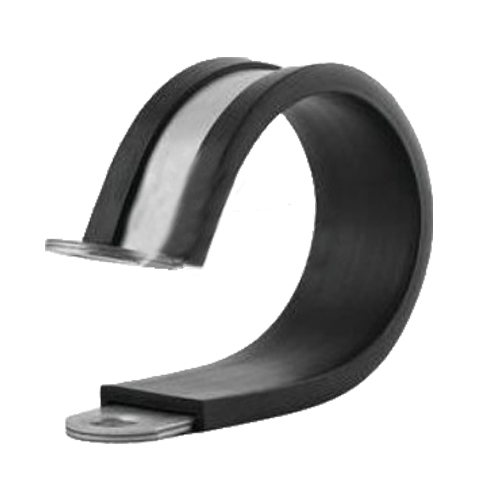 Pipe Clamp 32mm Rubber & Steel (10 pack)