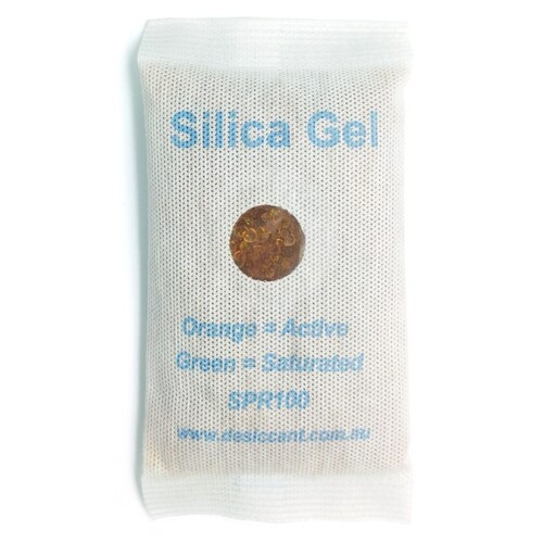 Indicating Silica Gel Packets (Cloth) 100gm - 120 pc Carton