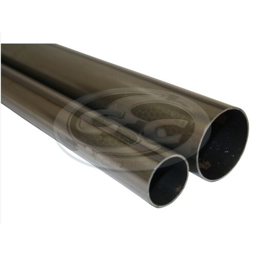 Mild Steel Straight Tube - 63mm (2½inch) OD - (per 1.9mtr)