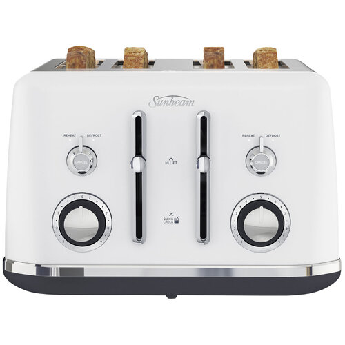 Sunbeam Alinea Collection 4 Slice Toaster -White