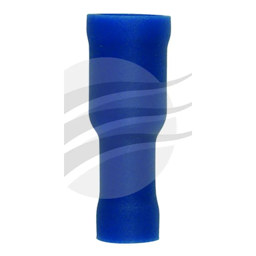 Crimp Terminal Female Bullet Blue Terminal Entry 5mm Vinyl 100 Pce