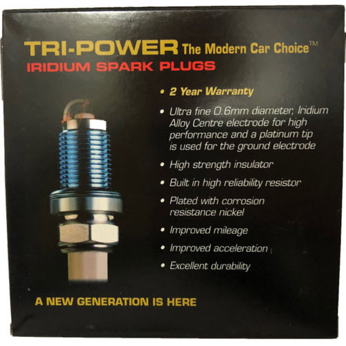 Iridium Spark Plug 4 Pack