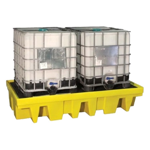 Dual IBC Spill Pallet