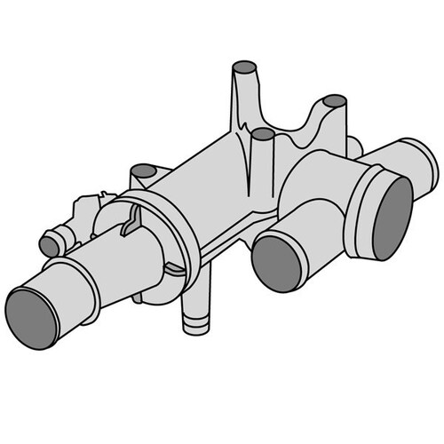 Thermostat Housing Mondeo 09