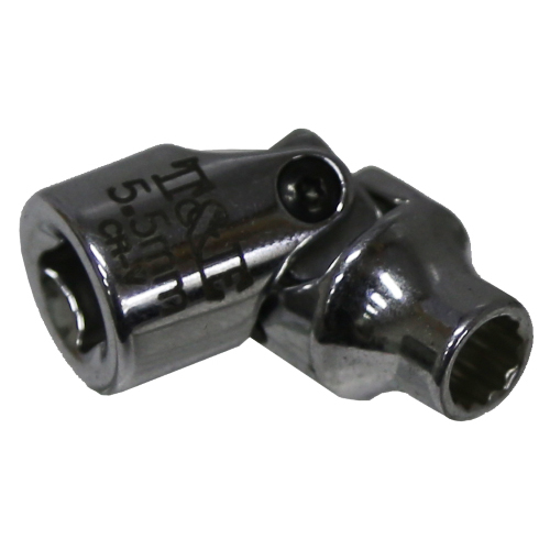 No.U1355M - 5.5mm x 12Pt 1/4"Dr. Universal Socket