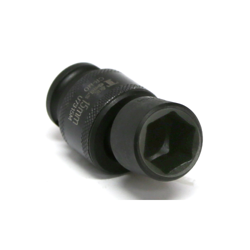 No.U7315M - 15mm x 3/8" Drive Metric Universal Impact Socket