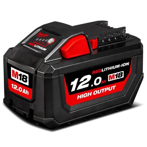 Milwaukee M18HB12 18V 12.0Ah Li-ion Cordless RED LITHIUM High Output Battery