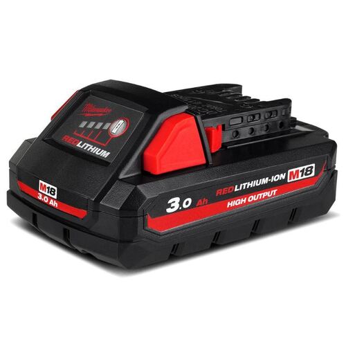 Milwaukee M18HB3 18V 3.0Ah Li-Ion RED LITHIUM High Output Battery