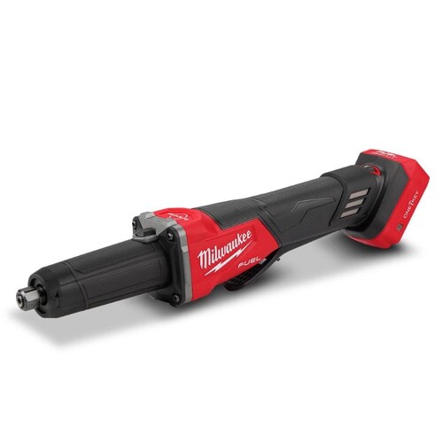 Milwaukee M18FDGROVPDB0 18V Li-ion Cordless Fuel ONE-KEY 1/4" Braking Die Grinder with Deadman Paddle Switch - Skin Only