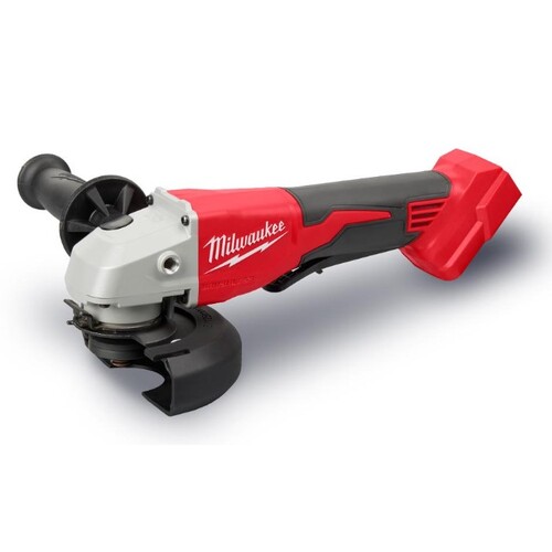 Milwaukee M18BLSAG125XPD0 18V Li-ion Cordless Brushless 125mm (5") Angle Grinder with Deadman Paddle Switch - Skin Only