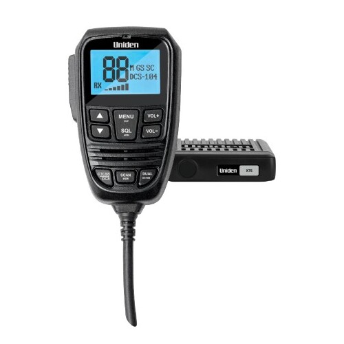 Mini Compact UHF CB Mobile With Remote Speaker MIC and Large LCD Display