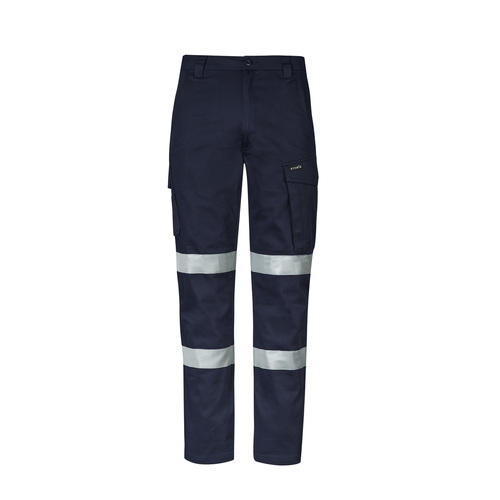 Syzmik Mens Essential Stretch Taped Cargo Pant 127R Navy